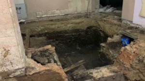 строительство смотровой ямы для развал-схождения серия-2