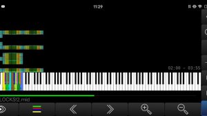[Black Midi] Tetris blocks arts