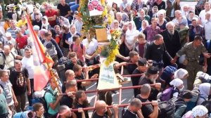 Крестный ход. Молитва Богородица Дева радуйся.