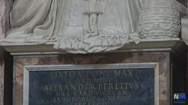 ROMA - La CAPPELLA SISTINA della Basilica di Santa Maria Maggiore смотреть онлайн