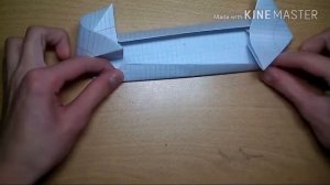Оригами 9//Как сделать машинку из бумаги?//Бумажная машинка!