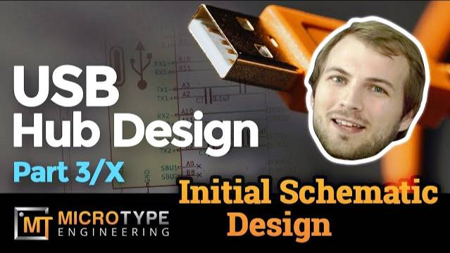 USB Hub Design - Part 3/x - Initial Schematic Design смотреть онлайн