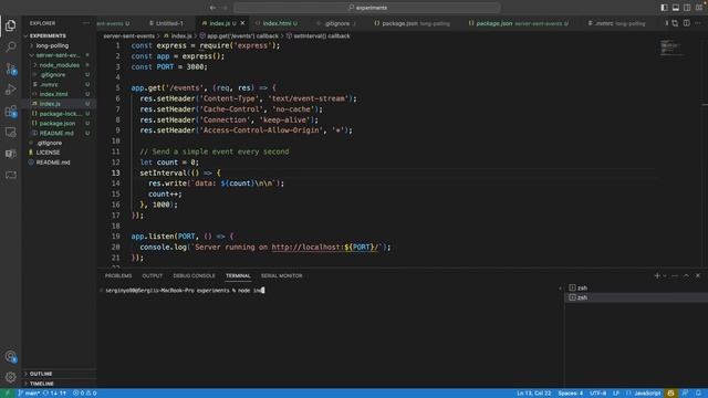 Разбираем Server Sent Events (SSE) — События, посылаемые сервером смотреть онлайн