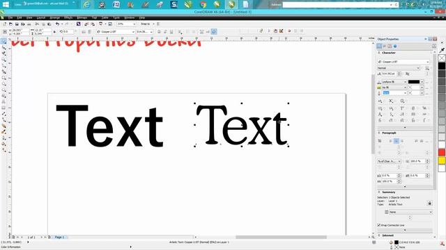 Corel Draw Tips & Tricks Object Properties Docker смотреть онлайн