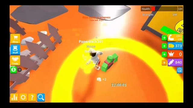 Roblox Fighting Simulator Ninja Legends смотреть онлайн