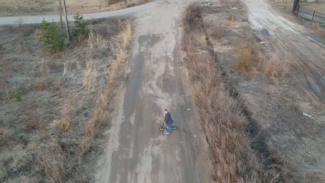 Самокат и гироскутер Active track DJI Spark смотреть онлайн
