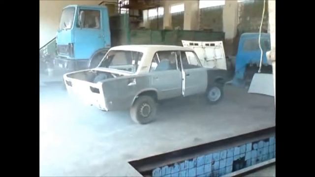 Покраска кузовной ремонт ВАЗ 2106 смотреть онлайн