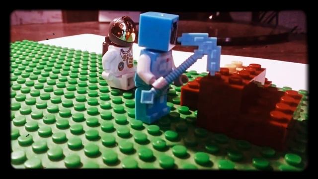Лего космонавты играют в Minecraft #1 смотреть онлайн