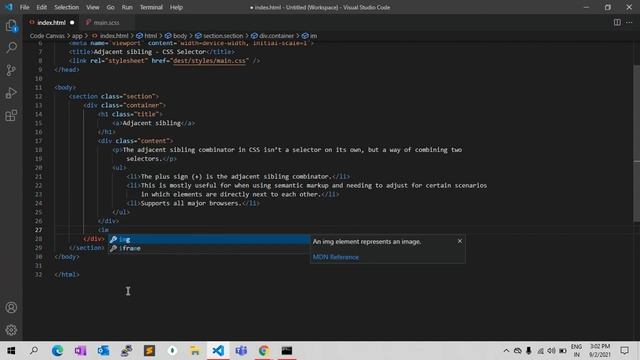 CSS Adjacent Sibling Selector Explained ! смотреть онлайн