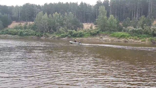 Лодка ПВХ Аква 3200 С + Yamaha 2 л.с. смотреть онлайн
