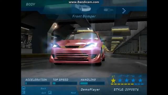 Need for Speed Underground: Customization - Terry Ford Focus смотреть онлайн