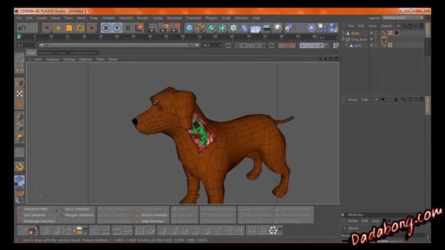 Intro to UVW Mapping in Bodypaint/Cinema 4d 1/4 смотреть онлайн