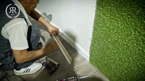Установка молдингов из MDF от компании RR Decor.