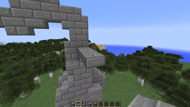 Как построить статую дракона в minecraft #22 смотреть онлайн