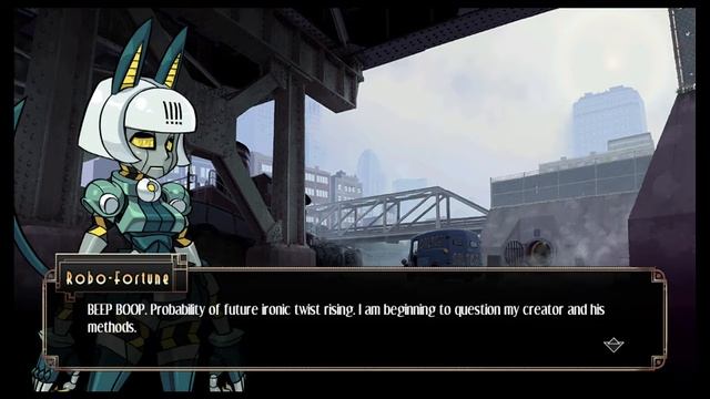 Skullgirls 2nd Encore Robo Fortune Story