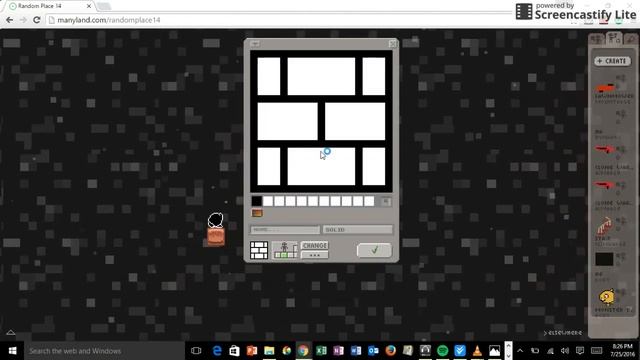 How to make solids in Manyland! смотреть онлайн