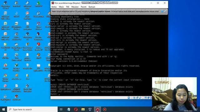 Cara menginstal Nextcloud pada server Debian 8 menggunakan virtual box смотреть онлайн