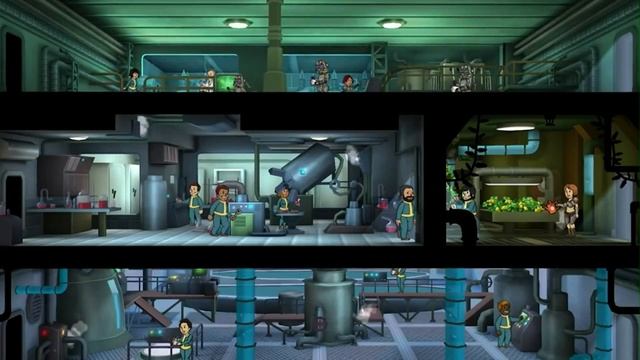 Fallout Shelter игра на iOS смотреть онлайн