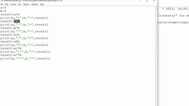 Python Arithmetic operator in Tamil #oceanacademy #ocean #python #operator #pythonoperators смотреть онлайн