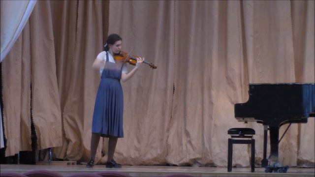 128. Буторина Мария Андреевна Н. Паганини Каприс 2 смотреть онлайн