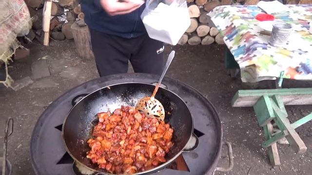 Домашний ужин для всей семьи 