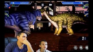 Битва Динозавры ХИЩНИКИ против ТРАВОЯДНЫХ  Jurassic World