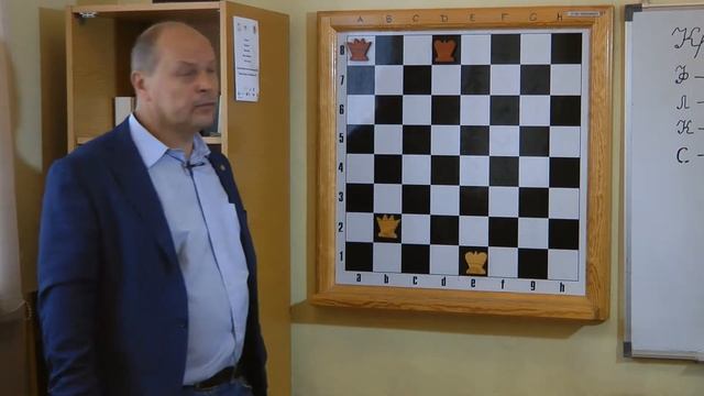 Урок по шахматам №5. Ценность шахматных фигур и решение связанных с ними задач. смотреть онлайн