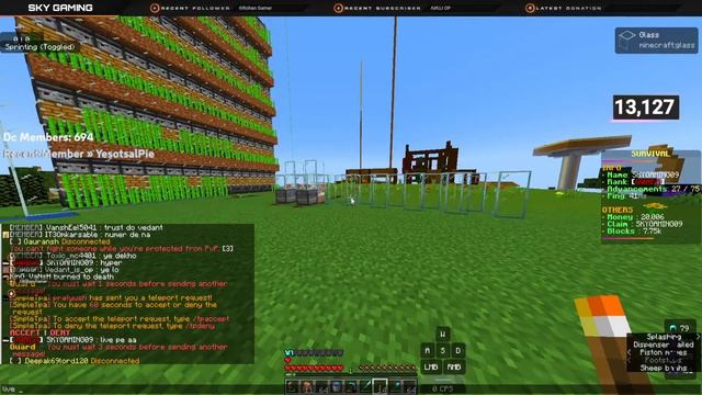 MINECRAFT LIVE | SURVIVAL SMP JAVA+BEDROCK JOIN NOW 24/7 SERVER #minecraft смотреть онлайн