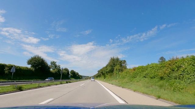 Bern to Biel/Bienne - Highway in Switzerland - Scenic Drive смотреть онлайн