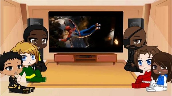 Ultimate Spiderman Team React To Peter AU