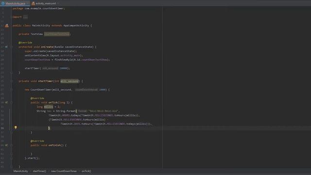 How to create countdown timer in android studio 2022 | Android Studio Tutorial 2022 смотреть онлайн