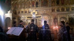 Днесь висит на древе. Тропарь Великого Пятка