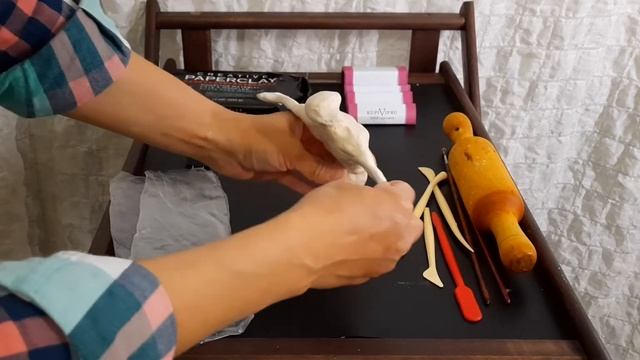 Лепка человечка-уплощение ног смотреть онлайн