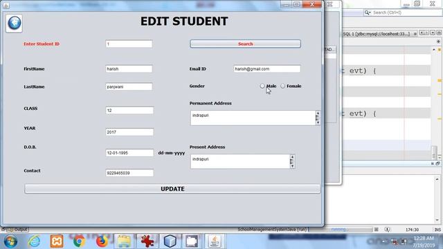JAVA Netbeans in Hindi #65 | School Management System Part 24 смотреть онлайн