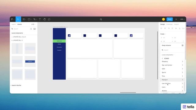 Design System FIGMA Dashboard Layout | POWER BI смотреть онлайн