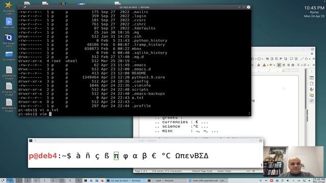 Unicode characters in OpenBSD7.3 смотреть онлайн