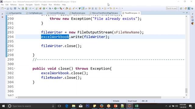 Selenium Framework part 5 смотреть онлайн