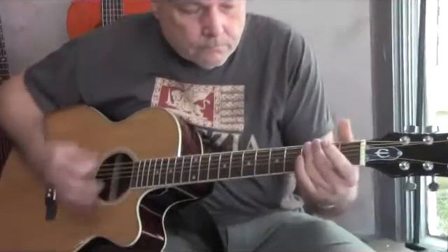 Epiphone PR-4E-NA Guitar Demo смотреть онлайн