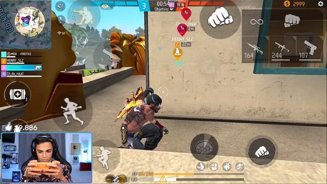 ? FREITAS AO VIVO ? TESTANDO O ORION!! ? FREE FIRE MOBILE ? LIVE ON! ? смотреть онлайн