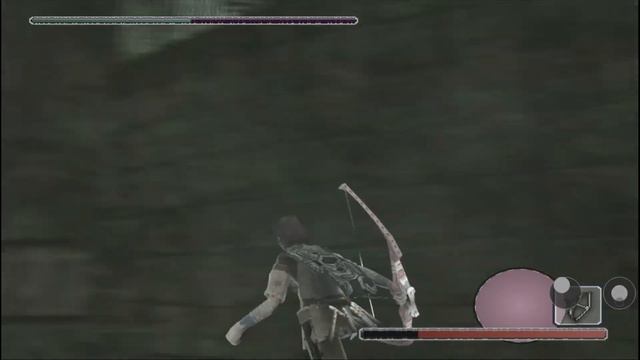 Kuromori The Gigantic Electric Gecko Eighth Boss 8 Hard Mode Shadow of the Colossus PS2 Gameplay SI смотреть онлайн