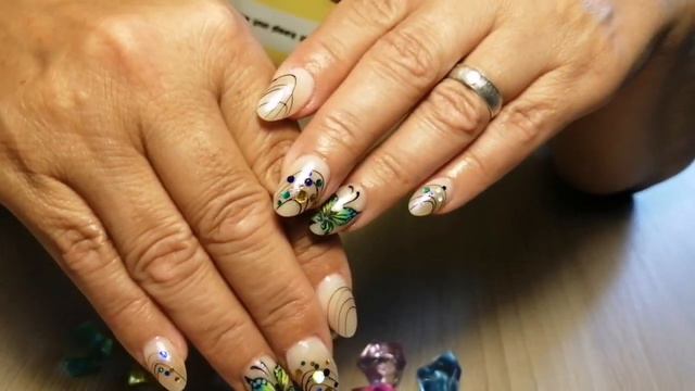 Marina Kutukova, летний дизайн ногтей. Наращивание ногтей, акригель, полигель. смотреть онлайн