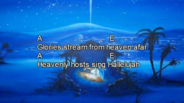 Silent Night - Lyrics and Chords (Traditional Christmas Song) смотреть онлайн