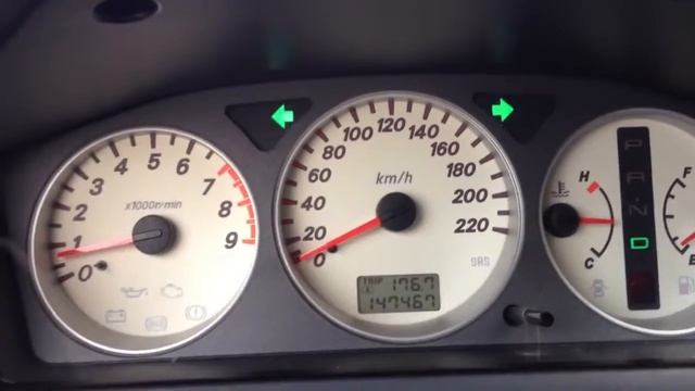 Разгон до100  Lancer  1.8 AT