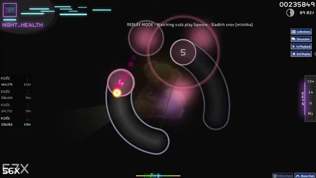 Sqwore-Сладких снов Osu