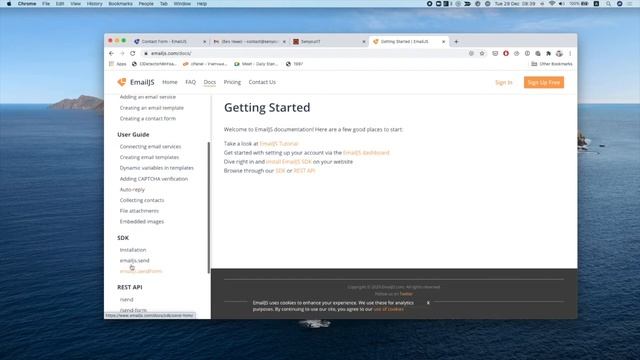 Інтеграція EmailJS у React для активації Contact форми смотреть онлайн