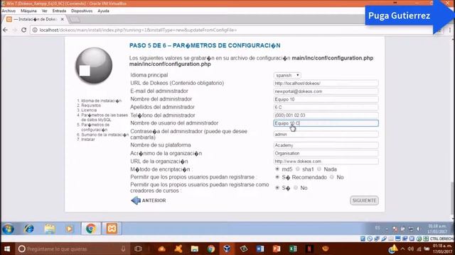 Instalacion de Dokeos con Xampp смотреть онлайн