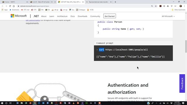ASP.NET 2 - MVC Section 22 Tutorial (Web API) and Microsoft Web API Tutorial - Fall 2019 смотреть онлайн
