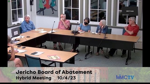 Jericho Board of Abatement 10-4-2023 смотреть онлайн