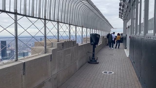 Top of the Empire State Building 2021 inc 102th floor - @EricsNewYork смотреть онлайн