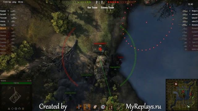 WOT: Komarin - SU-26 - 2 frags смотреть онлайн
